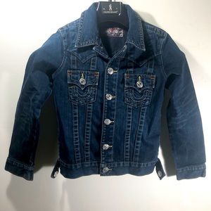 True Religion Boys Large Jeans Jacket